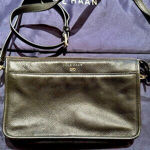 Cole Haan Crossbody Black Leather Bag